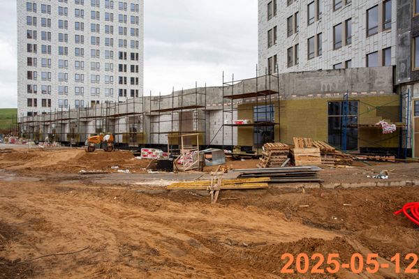 Ход строительства ЖК «Саларьево парк» за Май 2025 г., фото №3