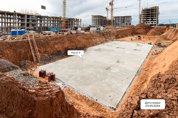 Ход строительства ЖК «Подольские Кварталы» за Май 2024 г., фото №4