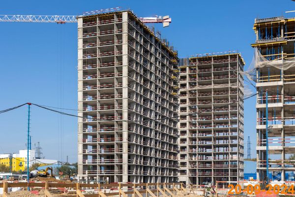 Ход строительства ЖК «Москворечье» за Сентябрь 2024 г., фото №5