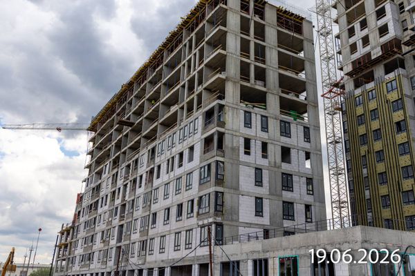 Ход строительства ЖК «Южные сады» за Июнь 2026 г., фото №2