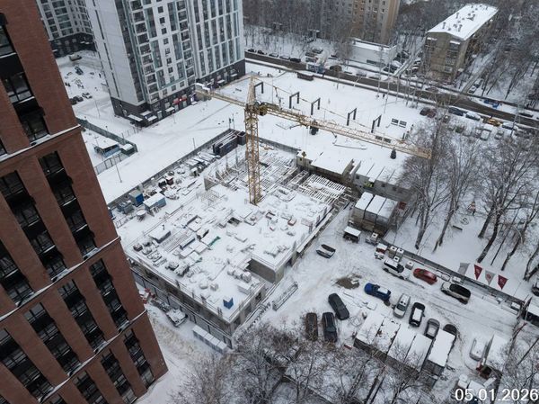 Ход строительства ЖК «Семеновский парк 2» за Январь 2026 г., фото №2