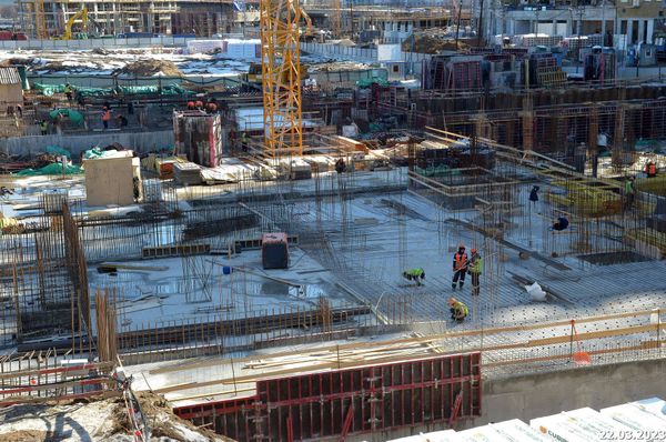 Ход строительства ЖК «Квартал Шагал» за Март 2023 г., фото №3