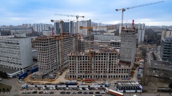 Ход строительства ЖК «Обручева 30» за Февраль 2025 г., фото №3