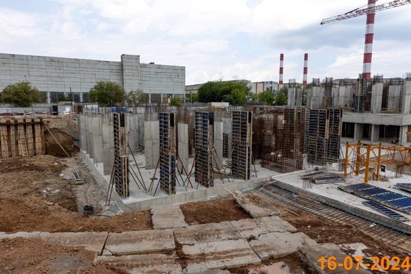 Ход строительства ЖК «2-й Иртышский» за Июль 2024 г., фото №5