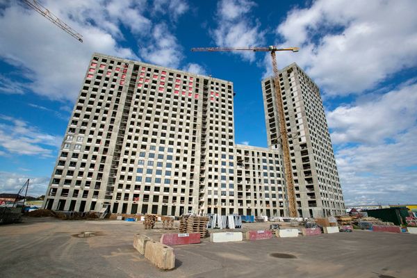 Ход строительства ЖК «Квартал Румянцево» за Июль 2023 г., фото №3