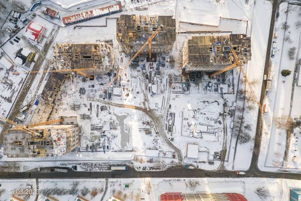 Ход строительства ЖК «Парксайд» за Март 2023 г., фото №3