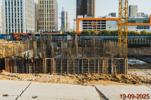 Ход строительства ЖК «Кронштадтский 9» за Сентябрь 2025 г., фото №4