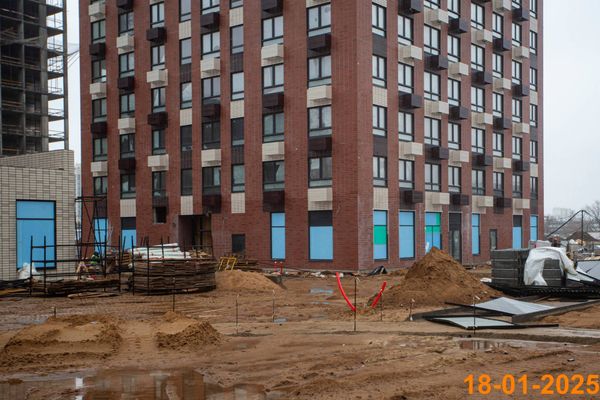 Ход строительства ЖК «Кавказский бульвар 51» за Январь 2025 г., фото №3