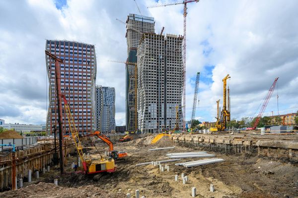 Ход строительства ЖК «Левел Южнопортовая» за Август 2025 г., фото №3