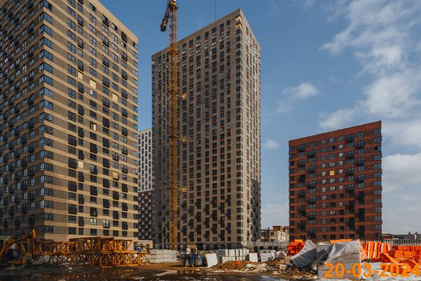 Ход строительства ЖК «Руставели 14» за Март 2024 г., фото №3