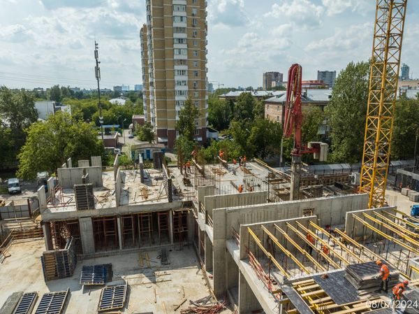 Ход строительства ЖК «Семеновский парк 2» за Июль 2024 г., фото №5