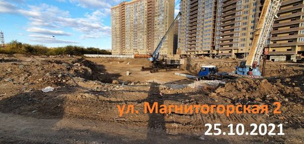 Ход строительства ЖК «Екатерининский» за Октябрь 2021 г., фото №4