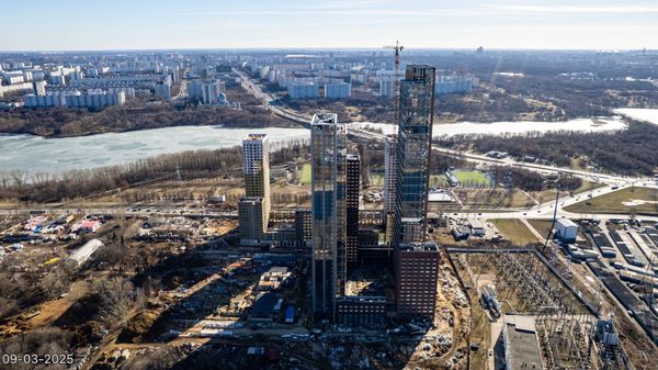 Ход строительства ЖК «Вейв» за Март 2025 г., фото №2