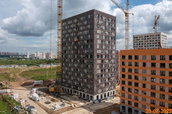 Ход строительства ЖК «Никольские луга» за Июль 2022 г., фото №4