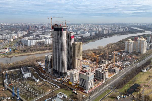 Ход строительства ЖК «Вейв» за Апрель 2024 г., фото №5