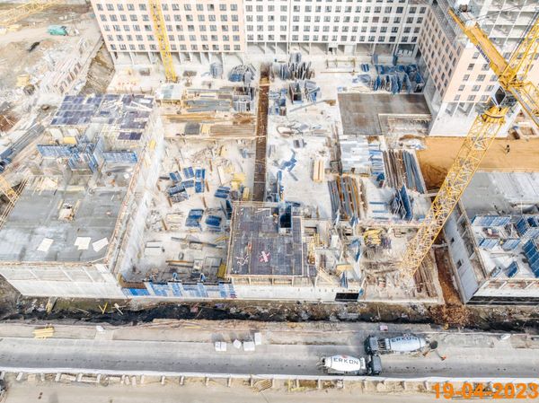Ход строительства ЖК «Алтуфьевское 53» за Апрель 2023 г., фото №3