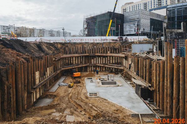Ход строительства ЖК «Алтуфьевское 53» за Апрель 2026 г., фото №4