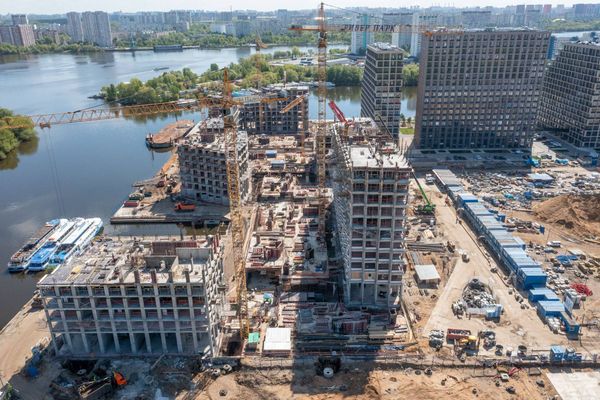 Ход строительства ЖК «Ривер Парк Коломенское» за Май 2022 г., фото №3