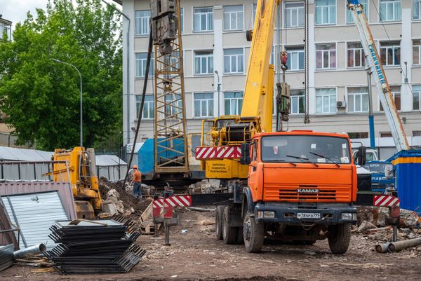 Ход строительства ЖК «Левел Бауманская» за Май 2023 г., фото №3