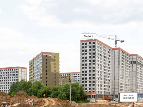 Ход строительства ЖК «Молжаниново» за Июль 2023 г., фото №4