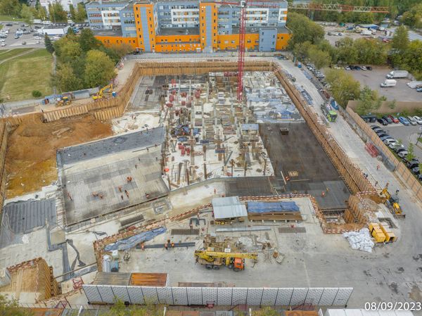 Ход строительства ЖК «Варшавские ворота» за Сентябрь 2023 г., фото №2