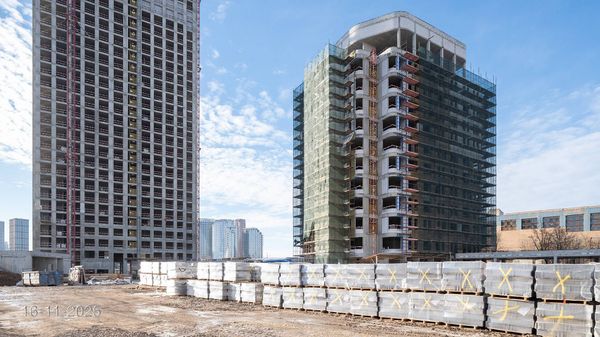 Ход строительства ЖК «МАРК» за Ноябрь 2025 г., фото №3