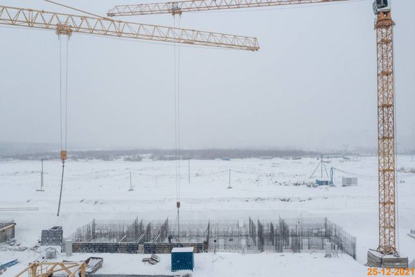 Ход строительства ЖК «Никольские луга» за Декабрь 2021 г., фото №4