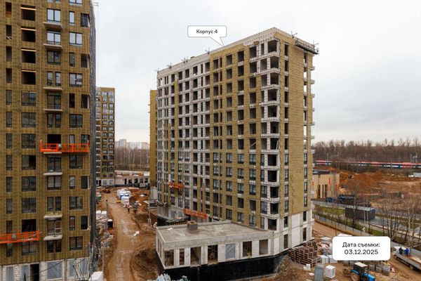 Ход строительства ЖК «Молжаниново» за Декабрь 2025 г., фото №4