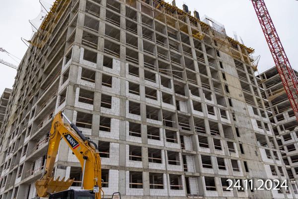 Ход строительства ЖК «Деснаречье» за Ноябрь 2024 г., фото №2