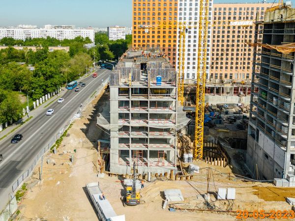 Ход строительства ЖК «Кольская 8» за Май 2023 г., фото №2