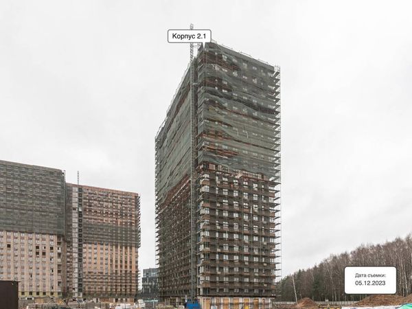 Ход строительства ЖК «Тропарево Парк» за Декабрь 2023 г., фото №2