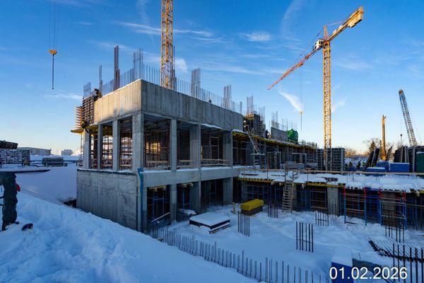 Ход строительства ЖК «Адмирал» за Февраль 2026 г., фото №2