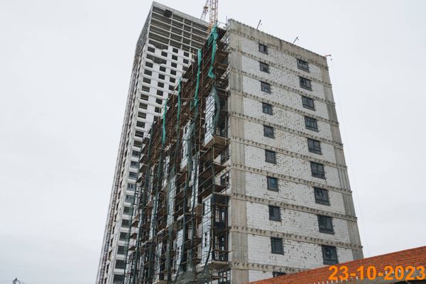 Ход строительства ЖК «Полар» за Октябрь 2023 г., фото №2
