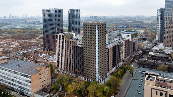 Ход строительства ЖК «Дмитровское небо» за Октябрь 2024 г., фото №4