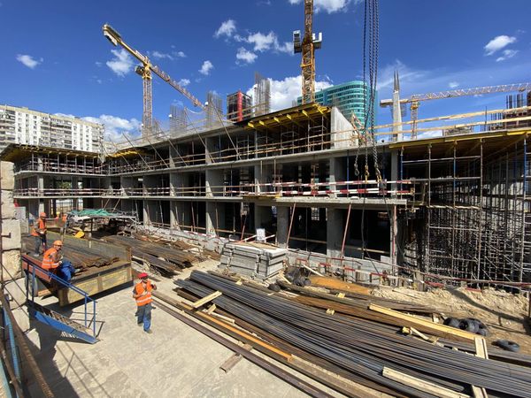 Ход строительства ЖК «Наметкин Тауэр» за Июль 2023 г., фото №2