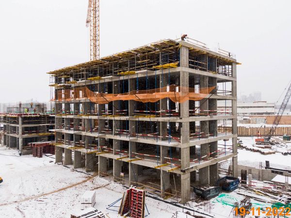 Ход строительства ЖК «Полар» за Ноябрь 2022 г., фото №3