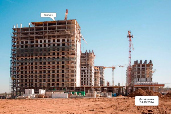 Ход строительства ЖК «Квартал Марьино» за Октябрь 2024 г., фото №4