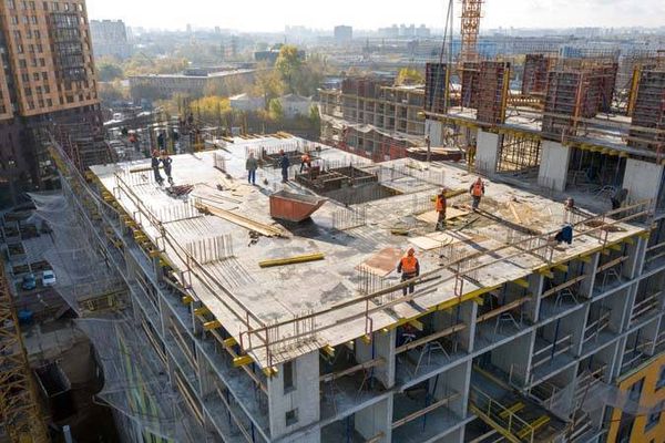 Ход строительства ЖК «Волжский парк» за Октябрь 2020 г., фото №2