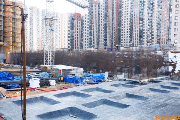Ход строительства ЖК «Митинский лес» за Март 2022 г., фото №4