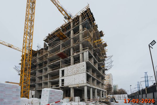 Ход строительства ЖК «Кронштадтский 9» за Февраль 2026 г., фото №4