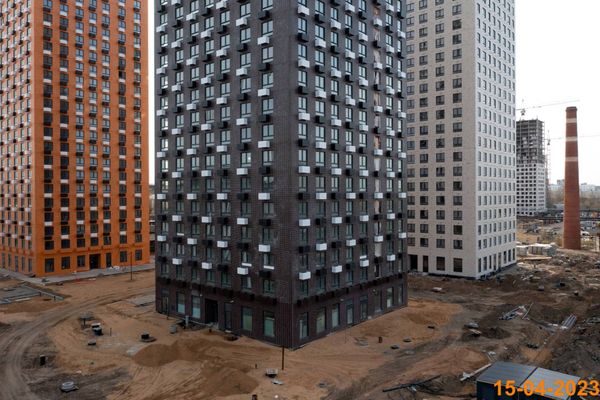 Ход строительства ЖК «Волжский парк» за Апрель 2023 г., фото №5