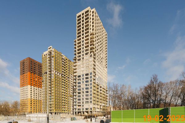 Ход строительства ЖК «Кутузовский квартал» за Февраль 2025 г., фото №2