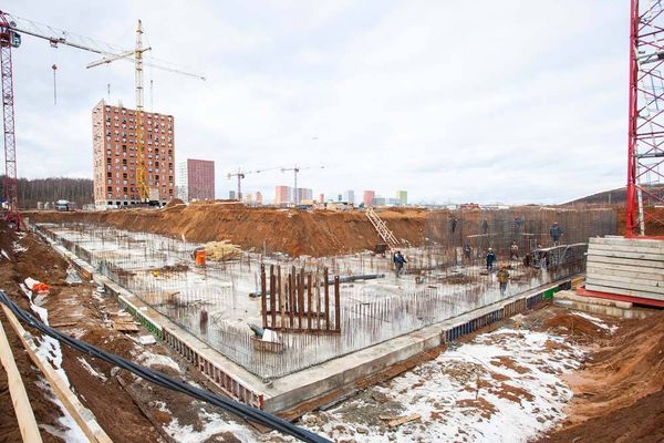 Ход строительства ЖК «Саларьево парк» за Февраль 2020 г., фото №4