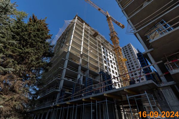 Ход строительства ЖК «Плеханова 11» за Сентябрь 2024 г., фото №2