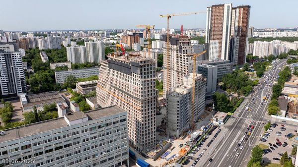 Ход строительства ЖК «Обручева 30» за Июнь 2025 г., фото №3