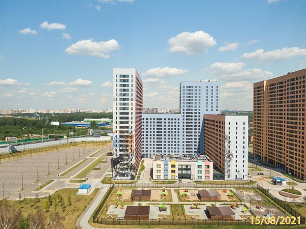 Ход строительства ЖК «Филатов Луг» за Август 2021 г., фото №2