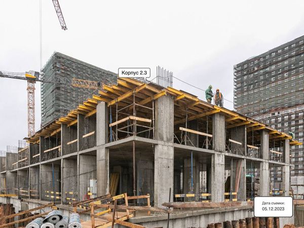 Ход строительства ЖК «Тропарево Парк» за Декабрь 2023 г., фото №4