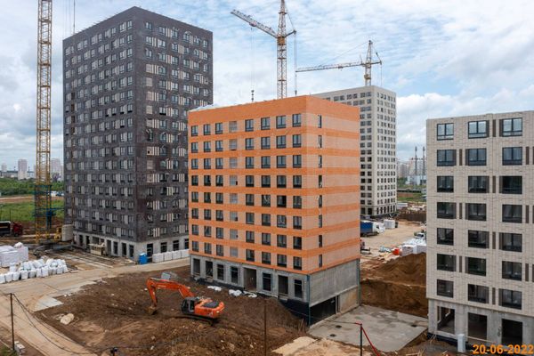 Ход строительства ЖК «Никольские луга» за Июнь 2022 г., фото №2