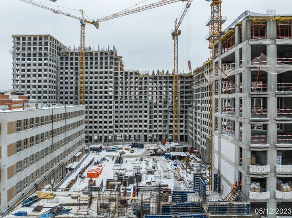 Ход строительства ЖК «Петровский парк II» за Декабрь 2023 г., фото №4