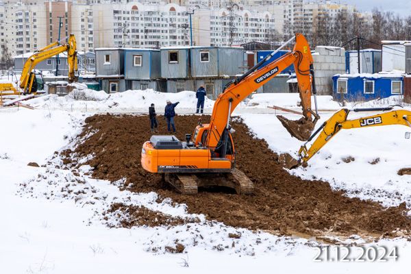 Ход строительства ЖК «Южные сады» за Декабрь 2024 г., фото №5